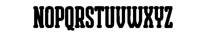 Slabunny Font UPPERCASE