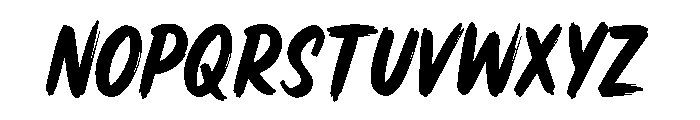 Slapstrike Font UPPERCASE