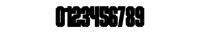 Slasher Regular Font OTHER CHARS