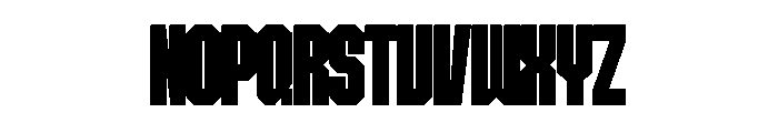 Slasher Regular Font UPPERCASE