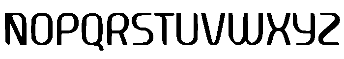 Sleek Futuristic Font UPPERCASE