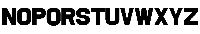 Sleeping Regular Font UPPERCASE