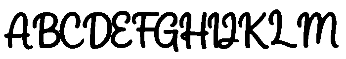 Sleeve Font UPPERCASE