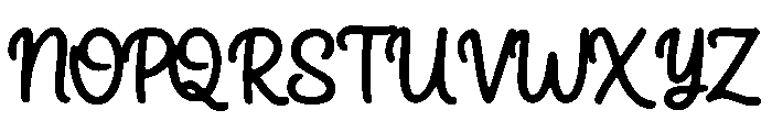 Sleeve Font UPPERCASE