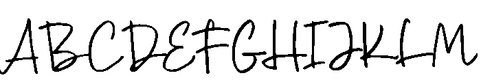 Slefia Font UPPERCASE