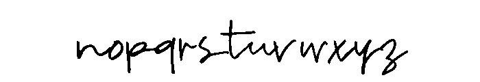 Slefia Font LOWERCASE