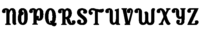 Sleighbells Font UPPERCASE