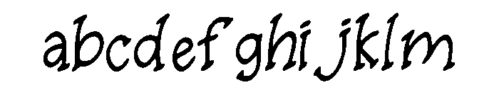 Slender_Snipe FONT