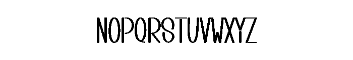 Slibing Friend Font UPPERCASE
