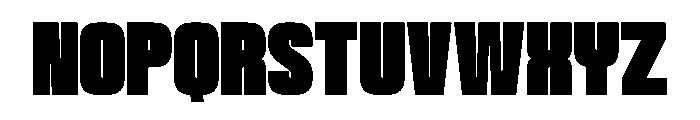 Slice Regular Font UPPERCASE
