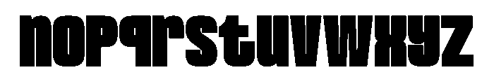 Slice Regular Font LOWERCASE