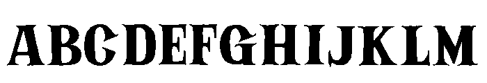 Sliced Phantom FONT