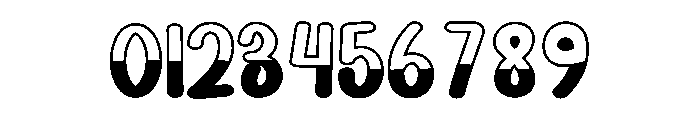 Slices Font OTHER CHARS