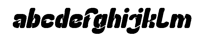 Slightly Surreal Bold Italic FONT