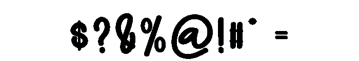 Slime Christmas Font OTHER CHARS