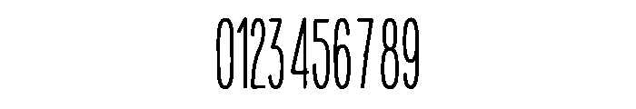Slimora Font OTHER CHARS