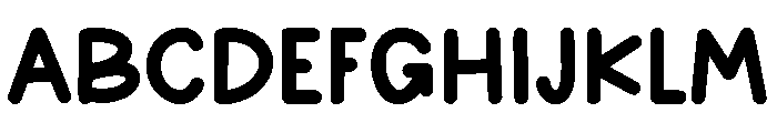 Slimy Beast Font UPPERCASE
