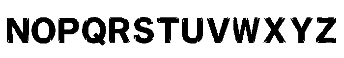 Slimy Regular Font LOWERCASE