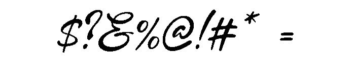 Sling Note Font OTHER CHARS