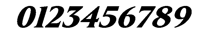 Slingera Black Italic Font OTHER CHARS