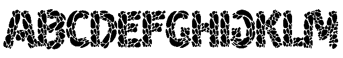 Slip Slap Font UPPERCASE
