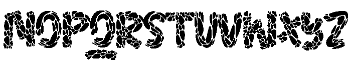 Slip Slap Font LOWERCASE