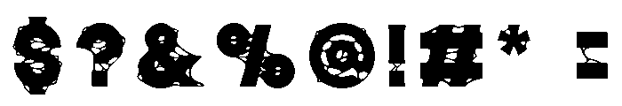 Slippery Slime Regular Font OTHER CHARS