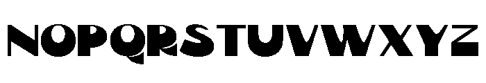 Slito Regular Font UPPERCASE