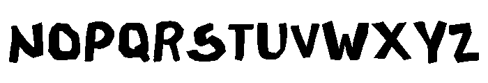 Slober Regular Font LOWERCASE