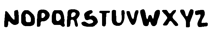 Slober Smooth Font LOWERCASE