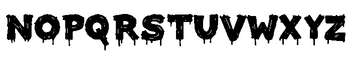 Sloppy Paint Font LOWERCASE