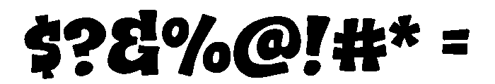 Slow Home Font OTHER CHARS