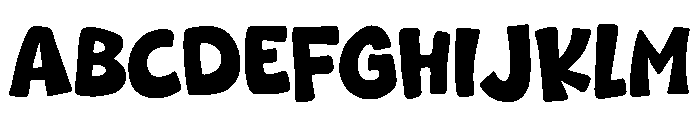 Slow Home Font UPPERCASE