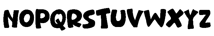 Slow Home Font UPPERCASE