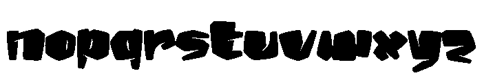 Slowblox Font LOWERCASE
