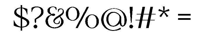 Slowdate Regular Font OTHER CHARS