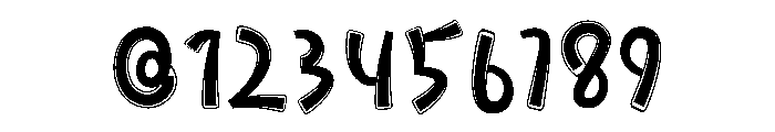 Slower Font OTHER CHARS