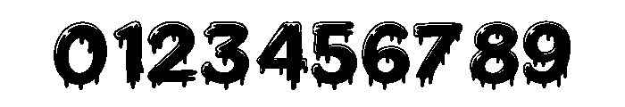 Sludge Font OTHER CHARS