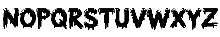Sludge Font UPPERCASE