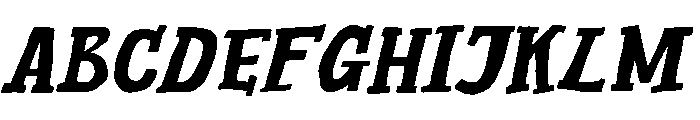 SlugSlab Bold Italic FONT