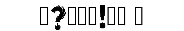 Slugs Regular Font OTHER CHARS