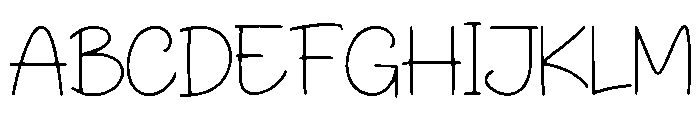 SlumberParty Font UPPERCASE