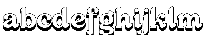 Slyzhee-3D Regular FONT