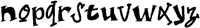 SL Desire Press Regular otf (400) Font LOWERCASE