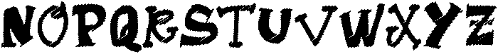 SL Desire Press Scribble Regular otf (400) Font UPPERCASE