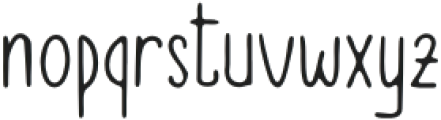 SL Final Notes Thin Thin otf (100) Font LOWERCASE