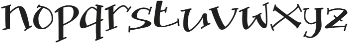 SL Ginkgo Hope Three Regular otf (400) Font LOWERCASE