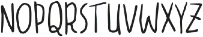 SL Kilaumata Regular otf (400) Font UPPERCASE