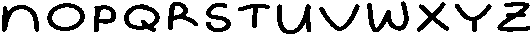 SL Magic Paw Bold otf (700) Font UPPERCASE