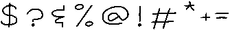 SL Magic Paw Light otf (300) Font OTHER CHARS